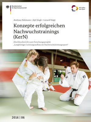 cover image of Konzepte erfolgreichen Nachwuchstrainings (KerN)